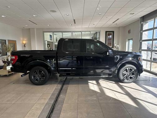 AGATE BLACK METALLIC 2021 Ford F-150 Lariat