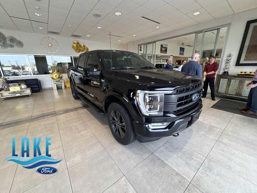 AGATE BLACK METALLIC 2021 Ford F-150 Lariat