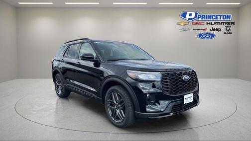 Black 2026 Ford Explorer ST-Line