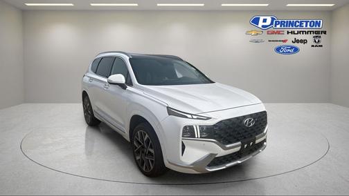 Serenity White Pearl 2023 Hyundai SANTA FE Calligraphy
