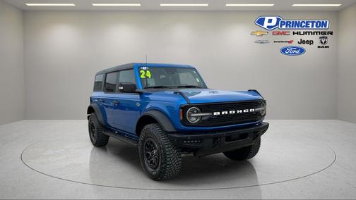 Blue Metallic 2024 Ford Bronco Wildtrak