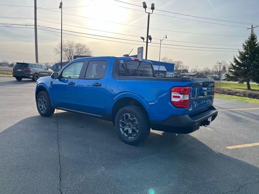 Blue 2026 Ford Maverick XLT