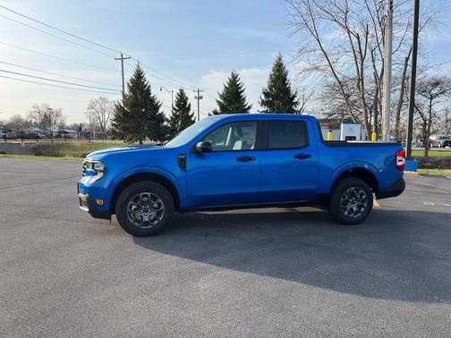 Blue 2026 Ford Maverick XLT