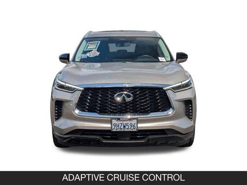 Warm Titanium 2023 INFINITI QX60 Luxe