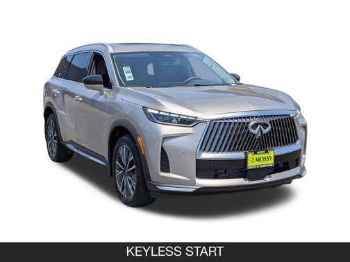 Warm Titanium 2026 INFINITI QX60 LUXE FWD