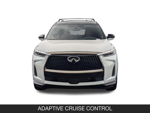 Radiant White/Black Obsidian 2026 INFINITI QX60 AUTOGRAPH