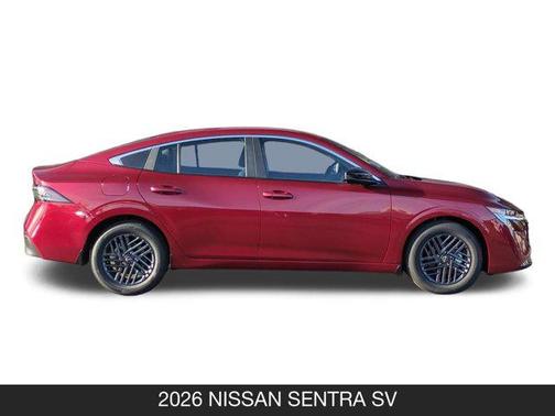 Scarlet Ember Tintcoat 2026 Nissan Sentra SV