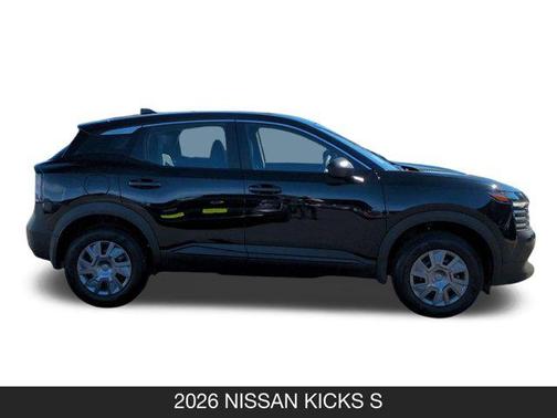 Super Black 2026 Nissan Kicks S