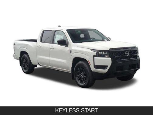 Glacier White 2026 Nissan Frontier SV