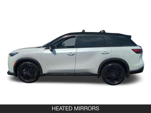Radiant White/Black Obsidian 2027 INFINITI QX60 SPORT AWD