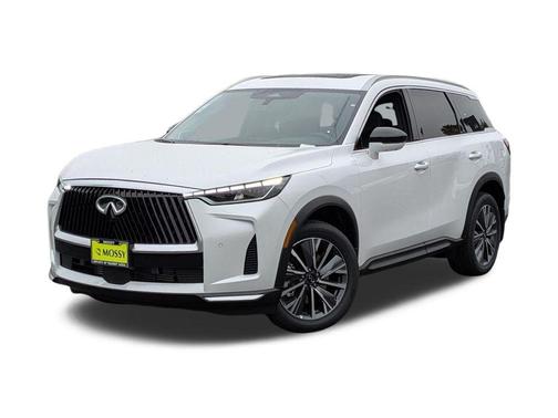 Radiant White 2027 INFINITI QX60 LUXE AWD