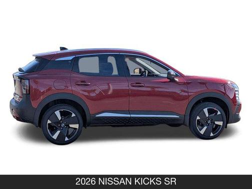 Scarlet Ember Tintcoat 2026 Nissan Kicks SR