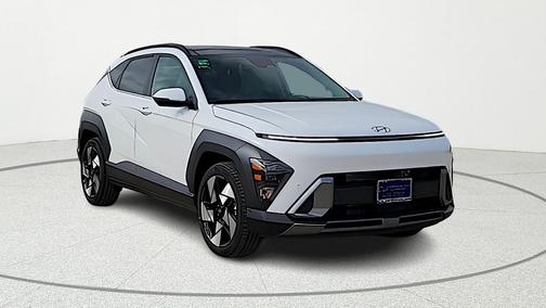 Atlas White 2026 Hyundai KONA Limited