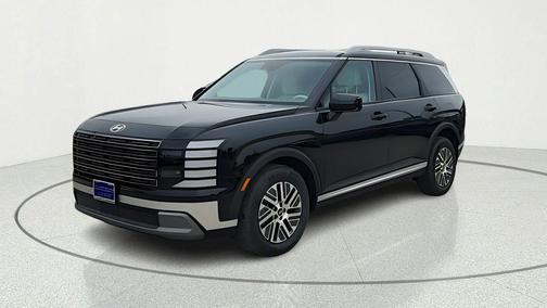 Abyss Black Pearl 2026 Hyundai Palisade Hybrid Blue SEL 7P