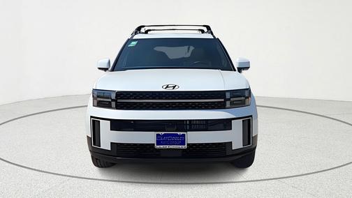 Serenity White 2026 Hyundai SANTA FE HEV Calligraphy