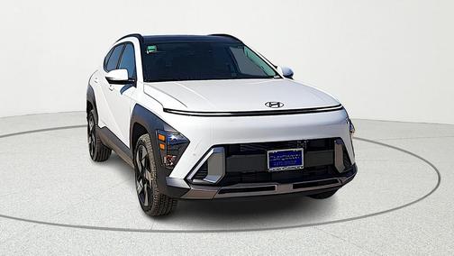 Atlas White 2026 Hyundai KONA Limited