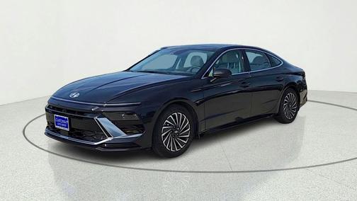 Carbon Blue 2025 Hyundai SONATA Hybrid Limited