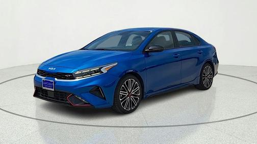 Sporty Blue 2024 Kia Forte GT