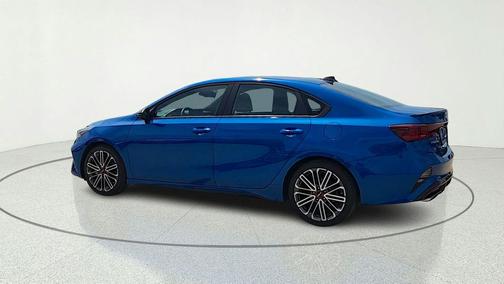 Sporty Blue 2024 Kia Forte GT