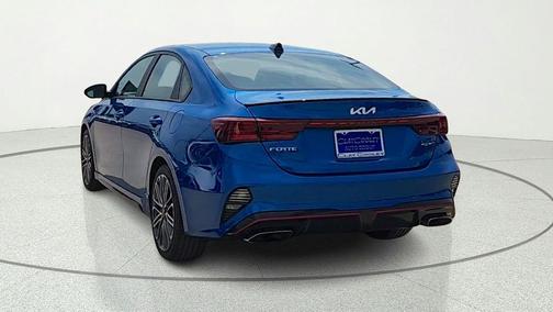 Sporty Blue 2024 Kia Forte GT