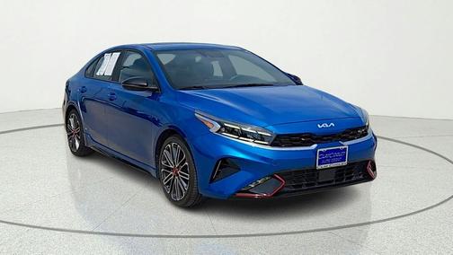 Sporty Blue 2024 Kia Forte GT