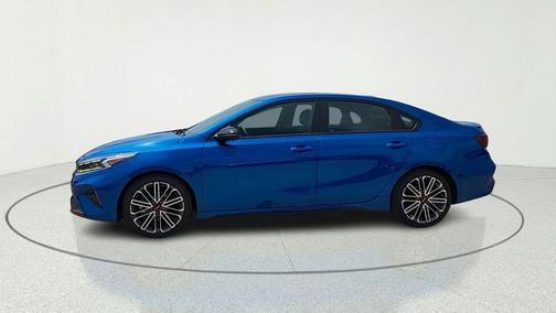 Sporty Blue 2024 Kia Forte GT