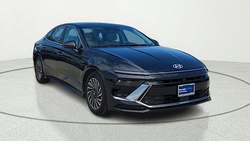 Carbon Blue 2025 Hyundai SONATA Hybrid Limited