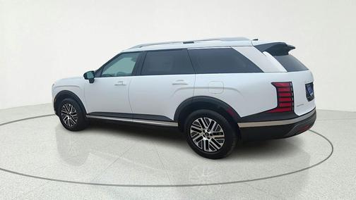 Creamy White Pearl 2026 Hyundai Palisade Hybrid Blue SEL 7P