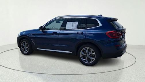 Blue Metallic 2020 BMW X3 sDrive30i