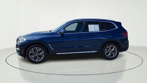 Blue Metallic 2020 BMW X3 sDrive30i