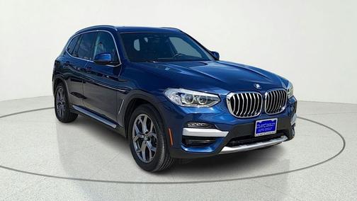 Blue Metallic 2020 BMW X3 sDrive30i