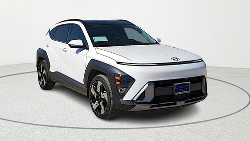 Atlas White 2026 Hyundai KONA Limited
