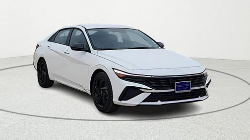 Serenity White 2026 Hyundai ELANTRA Sport