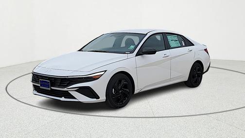 Serenity White 2026 Hyundai ELANTRA Sport