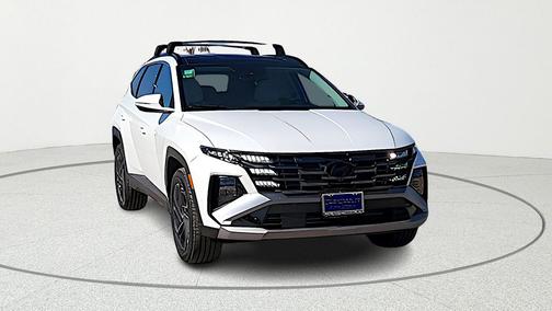 Creamy White Pearl 2026 Hyundai TUCSON Hybrid Limited