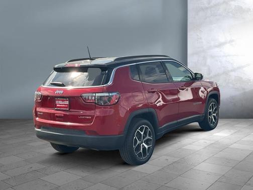 Red Hot Pearlcoat 2025 Jeep Compass Limited