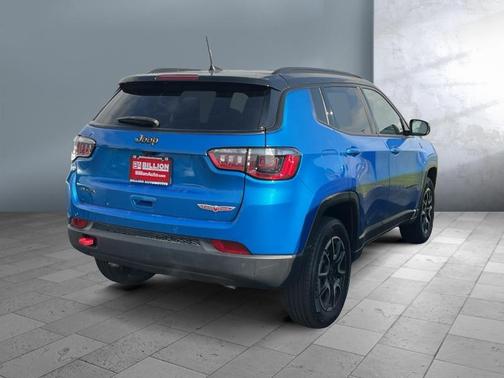 Hydro Blue Pearlcoat 2025 Jeep Compass Trailhawk