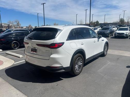 Rhodium White Premium 2025 Mazda CX-90 PHEV Preferred