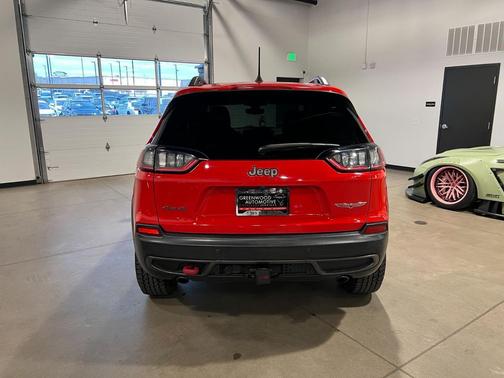 Firecracker Red Clearcoat 2019 Jeep Cherokee Trailhawk