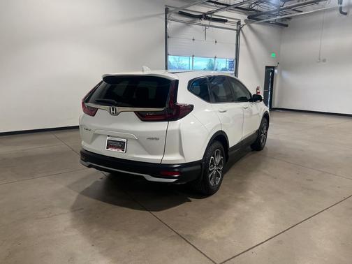 Platinum White Pearl 2021 Honda CR-V AWD EX