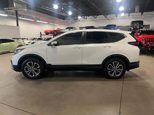Platinum White Pearl 2021 Honda CR-V AWD EX
