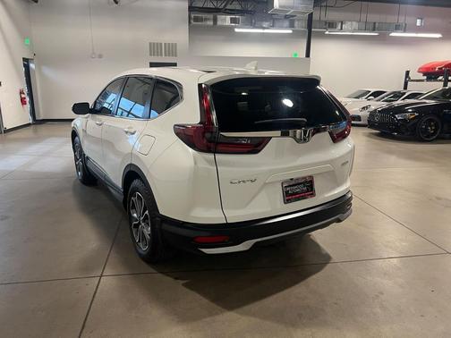 Platinum White Pearl 2021 Honda CR-V AWD EX