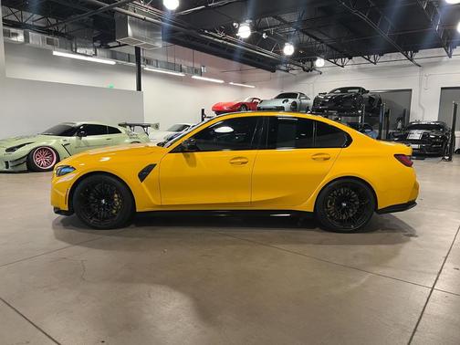 Sao Paulo Yellow 2025 BMW M3 Competition xDrive