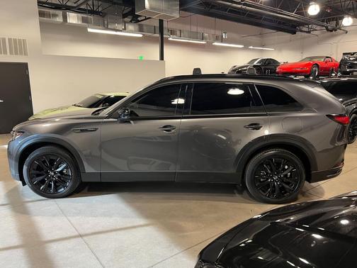 Machine Gray Metallic 2025 Mazda CX-90 PHEV Premium Sport