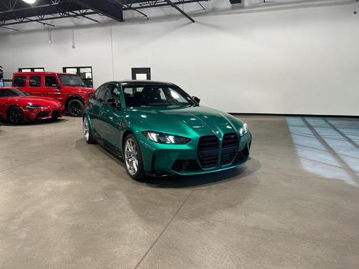 Isle of Man Green Metallic 2025 BMW M3 Competition xDrive