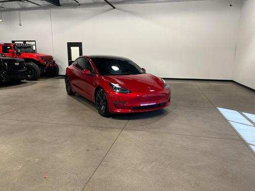 MAROON 2022 Tesla Model 3 Performance