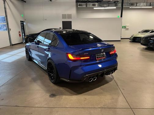 Portimao Blue Metallic 2025 BMW M3 Competition xDrive