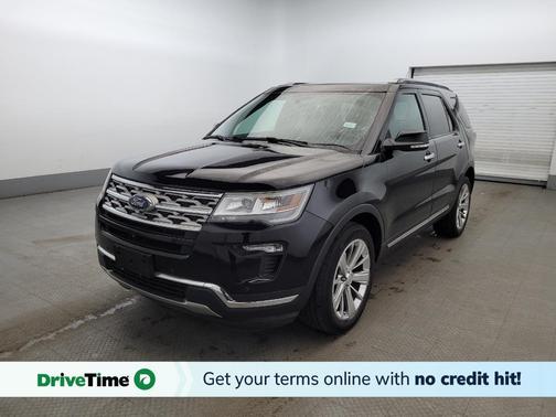 Shadow Black 2018 Ford Explorer Limited