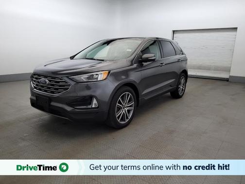 Magnetic Metallic 2020 Ford Edge Titanium