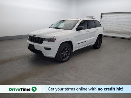 Bright White Clearcoat 2021 Jeep Grand Cherokee 80th Anniversary 4x4